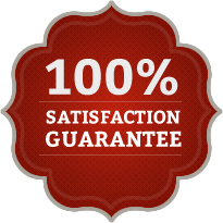 100% satisfaction guarantee 100% satisfaction guarantee